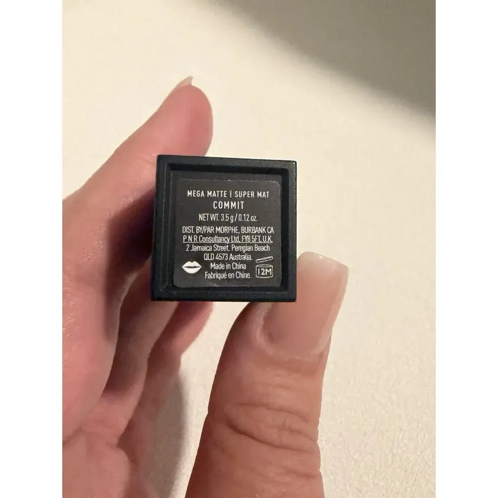 Morphe Mega Matte Lipstick In Shade “Commit” DISCONTINUED New Unboxed